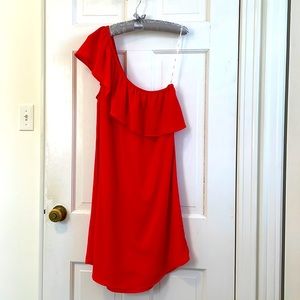 One-shoulder Bobeau Dress Size M